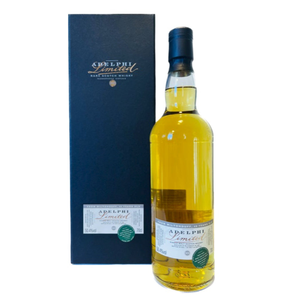 ADELPHI Limited Miltonduff 40 Year Old Speyside Single Malt Scotch Whisky 70cl 50.4%