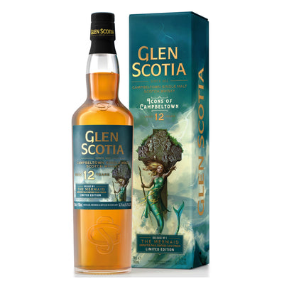 GLEN SCOTIA Icons of Campbeltown 12 Year Old Campbeltown Single Malt Scotch Whisky 70cl 54.1%