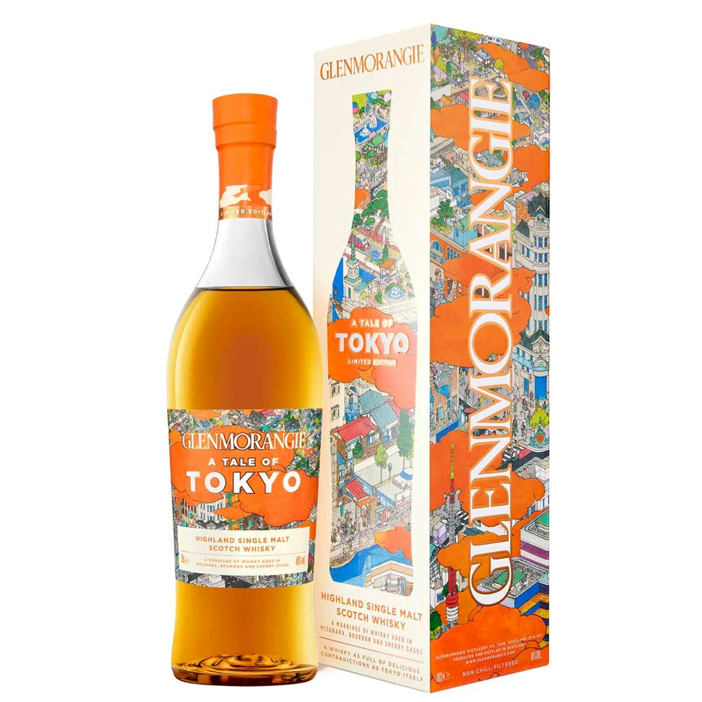 GLENMORANGIE A Tale of Tokyo Highland Single Malt Scotch Whisky 70cl 46%