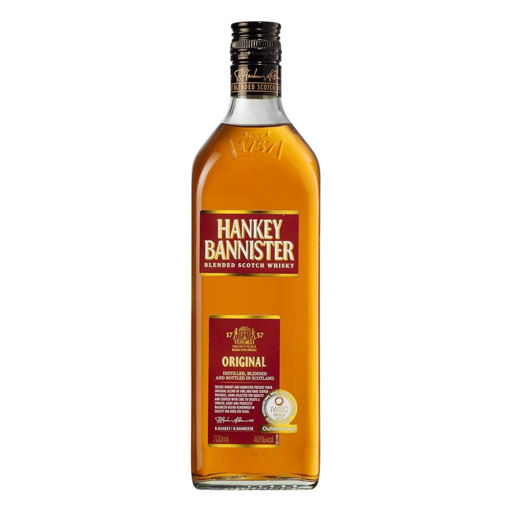 WHISKY ECOSSAIS HANKEY BANNISTER ORIGINAL 70CL Blend