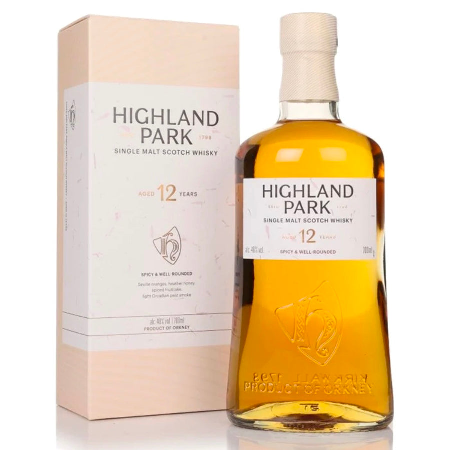 HIGHLAND PARK 12 Year Old Viking Honour Single Malt Scotch Whisky 70cl 40%