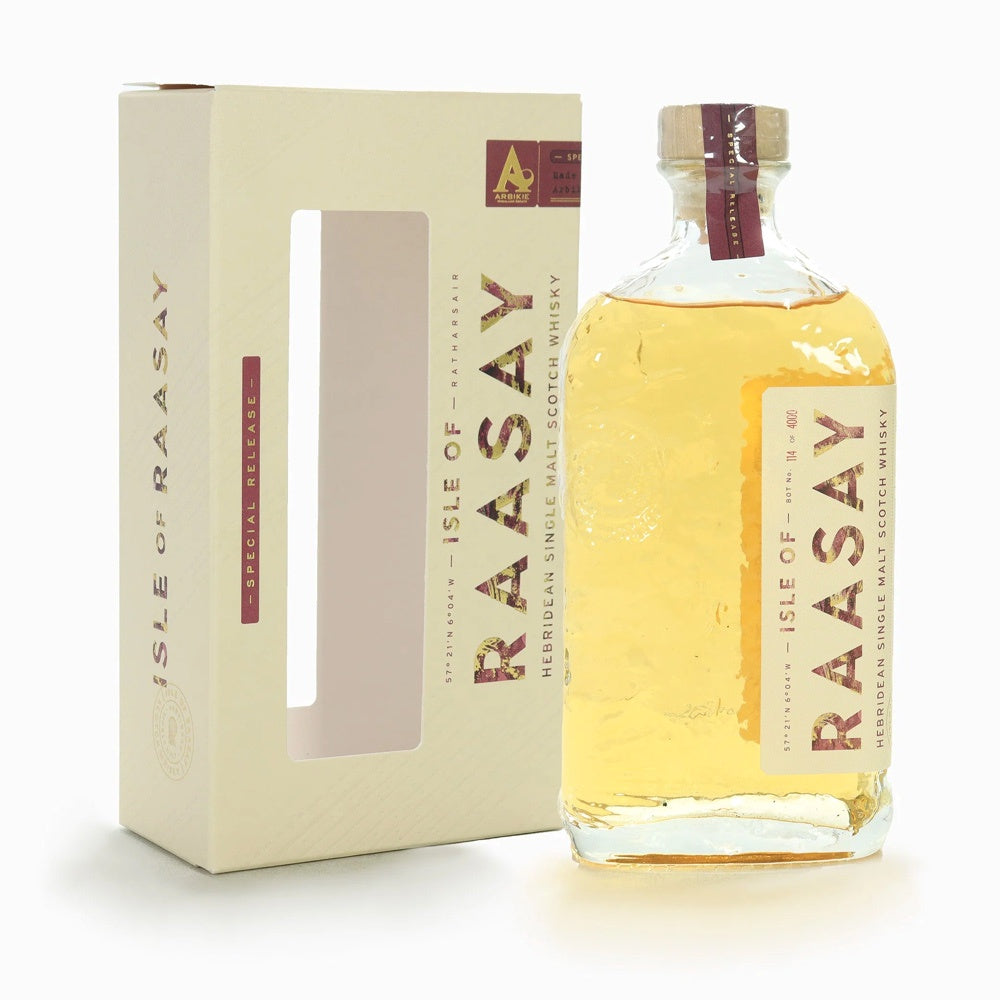 ISLE OF RAASAY 'Made with Arbikie Barley' Special Release (2025) Single Malt Scotch Whisky 70cl 50.2%