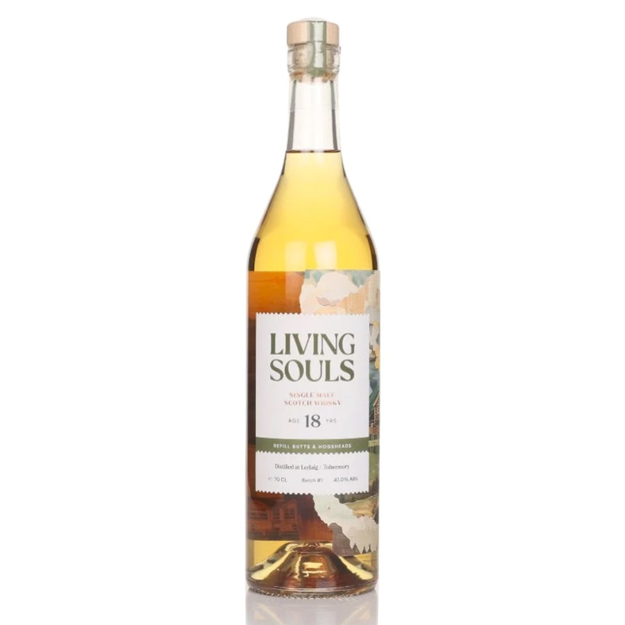 LIVING SOULS 18 Year Old Ledaig Single Malt Scotch Whisky 70cl 41%