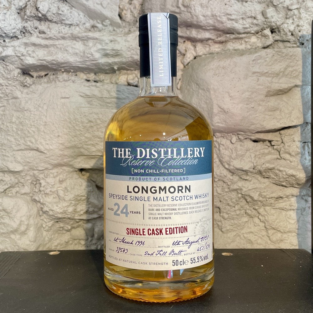 LONGMORN 24 Year Old Single Cask Edition Speyside Single Malt Scotch Whisky 50cl 55.5%