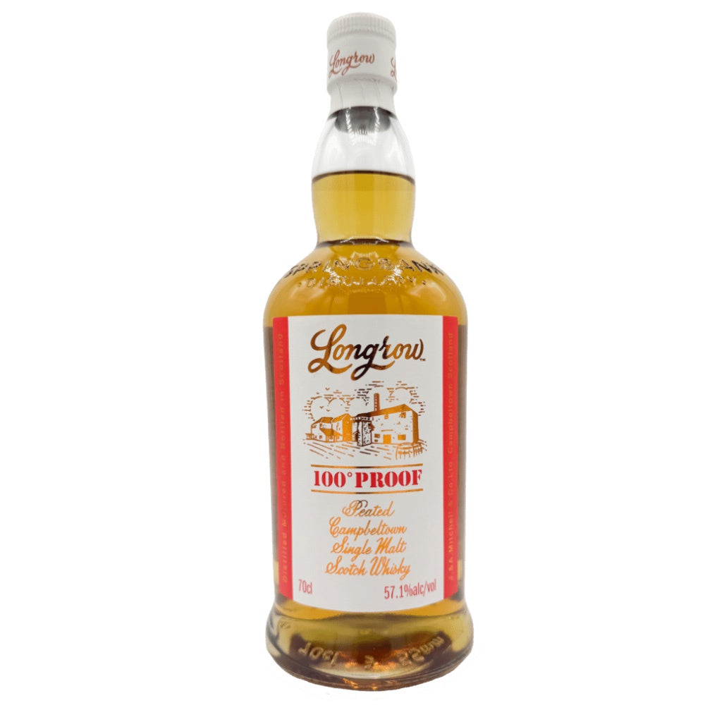 LONGROW 100 Proof (2025 Release) Peated Campbeltown Single Malt Scotch Whisky 70cl 57.1%