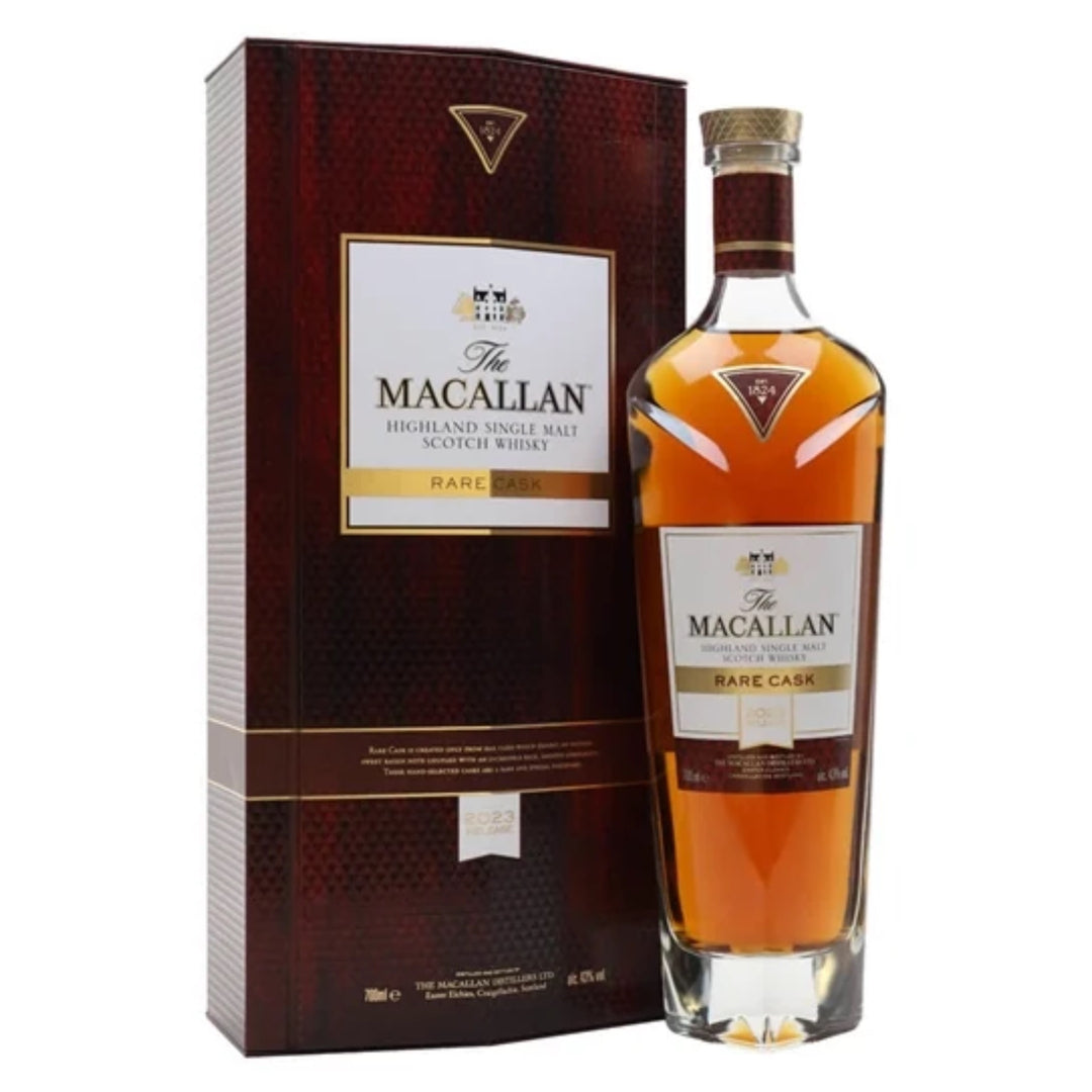 <p><strong>MACALLAN Rare Cask 2023 Release Speyside Single Malt Scotch Whisky 70cl 43%</strong></p> <p> </p>