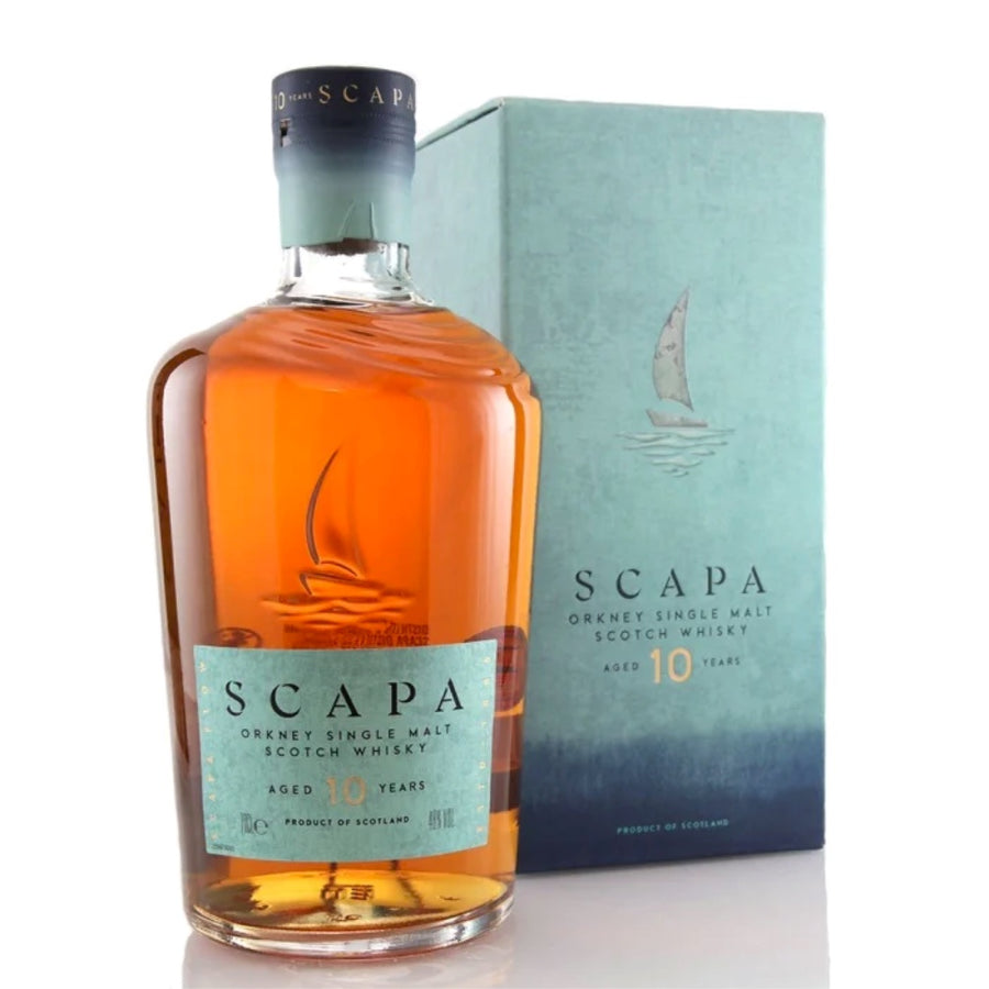 SCAPA 10 Year Old Orkney Single Malt Scotch Whisky 70cl 48%