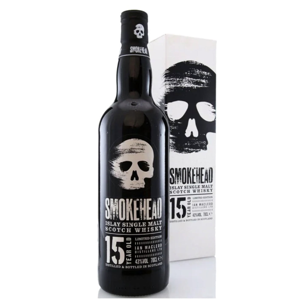 SMOKEHEAD 15 Year Old Limited Edition Islay Single Malt Scotch Whisky 70cl 43%