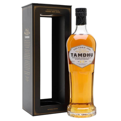 TAMDHU 12 Year Old Speyside Single Malt Scotch Whisky 70cl 43%