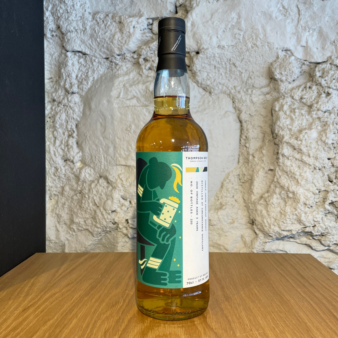 THOMPSON BROS Circumstance Aged 3 Years Single Grain English Whisky 70cl 57.1%