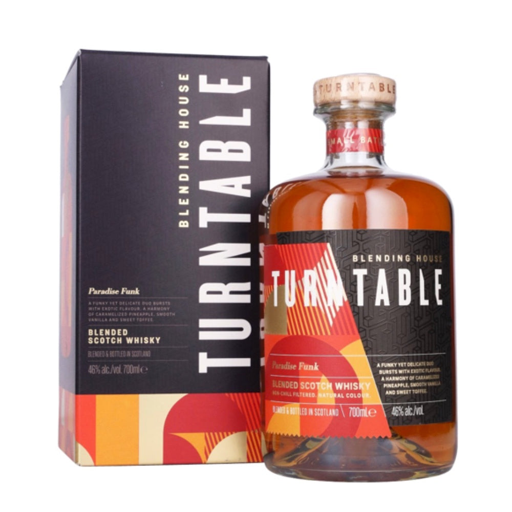 TURNTABLE Paradise Funk Blended Scotch Whisky 70cl 46%