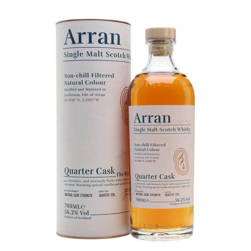 ARRAN Quarter Cask Single Malt Scotch Whisky 70cl 56.2%
