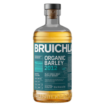 BRUICHLADDICH Organic Barley 2012 Islay Single Malt Scotch Whisky 70cl 50%