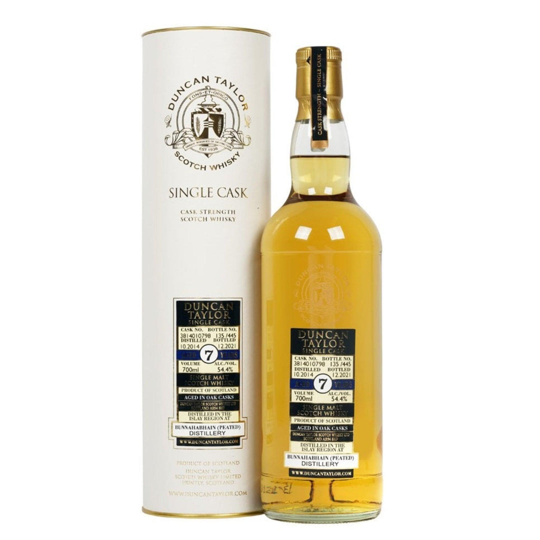 DUNCAN TAYLOR Bunnahabhain Distillery 2014 7 Year Old Islay Single Malt Scotch Whisky 70cl 54.7%
