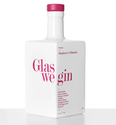 GLASWEGIN Raspberry & Rhubarb Gin 70cl 37.5% - highlandwhiskyshop