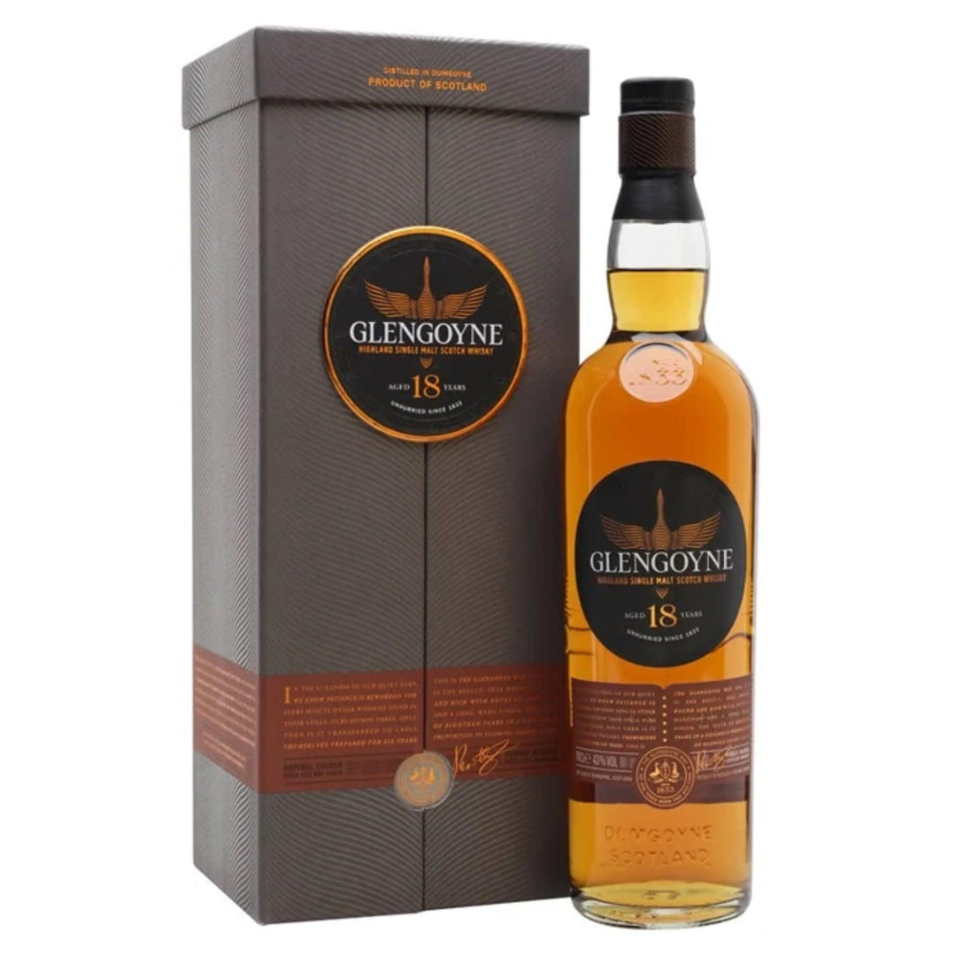 GLENGOYNE 18 Year Old Highland Single Malt Scotch Whisky 70cl 43%
