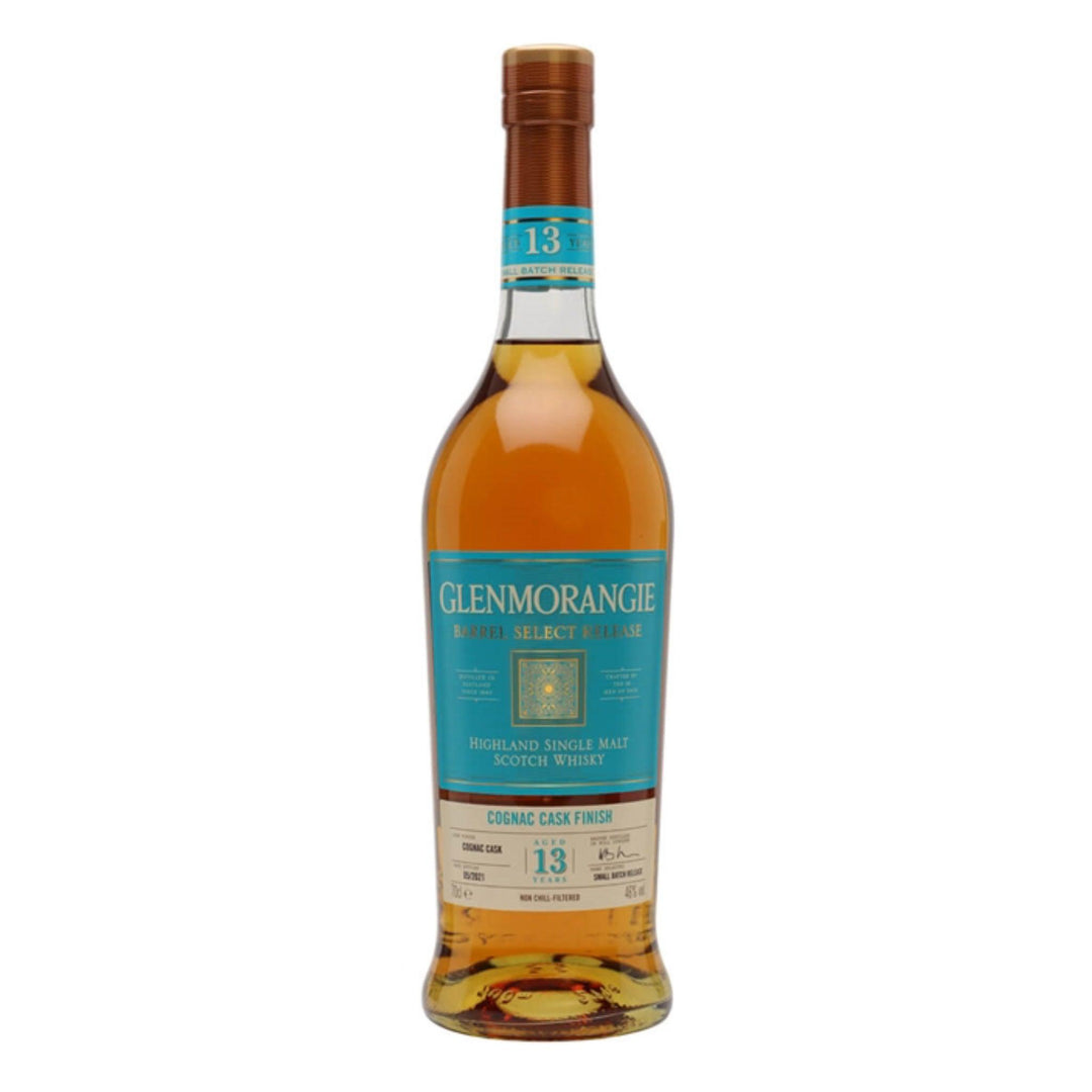 GLENMORANGIE 13 Year Old Cognac Finish Highland Single Malt Scotch Whisky 70cl 46%