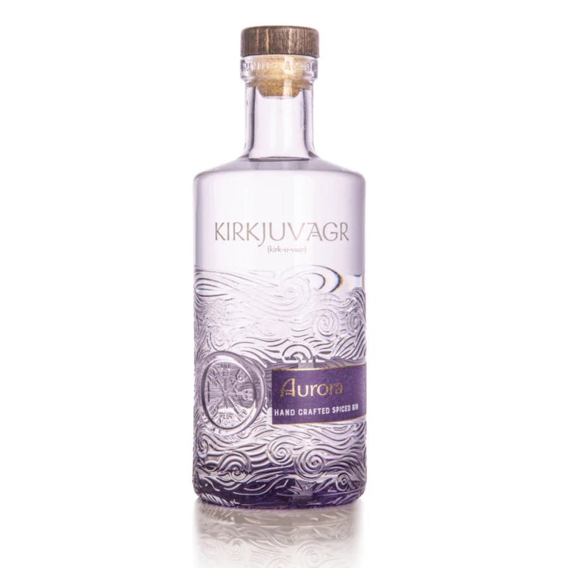 KIRKJUVAGR Aurora Hand Crafted Spiced Gin 70cl 42%