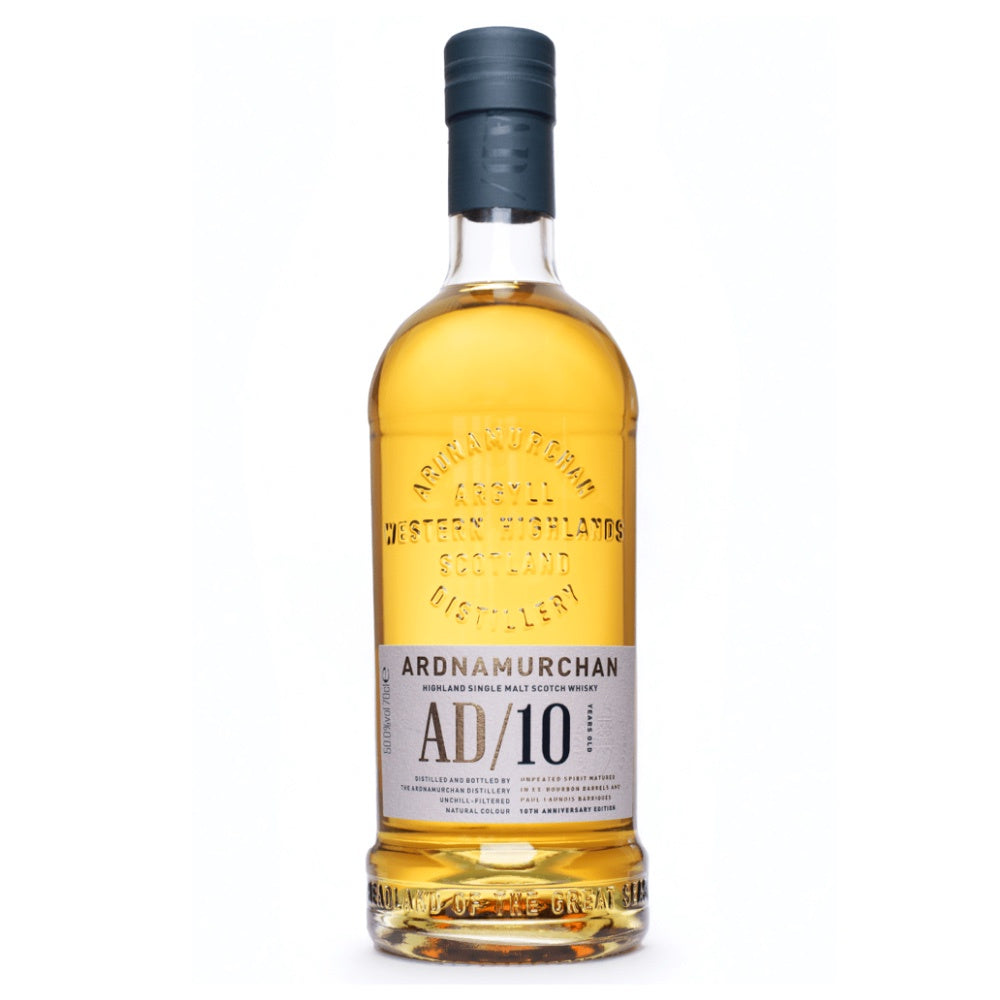 ARDNAMURCHAN AD/10 10 Year Old Highland Single Malt Scotch Whisky 70cl 50.0%