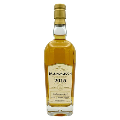 BALLINDALLOCH 2015 Vintage Release 8 Year Old Speyside Single Malt Scotch Whisky 70cl 46%