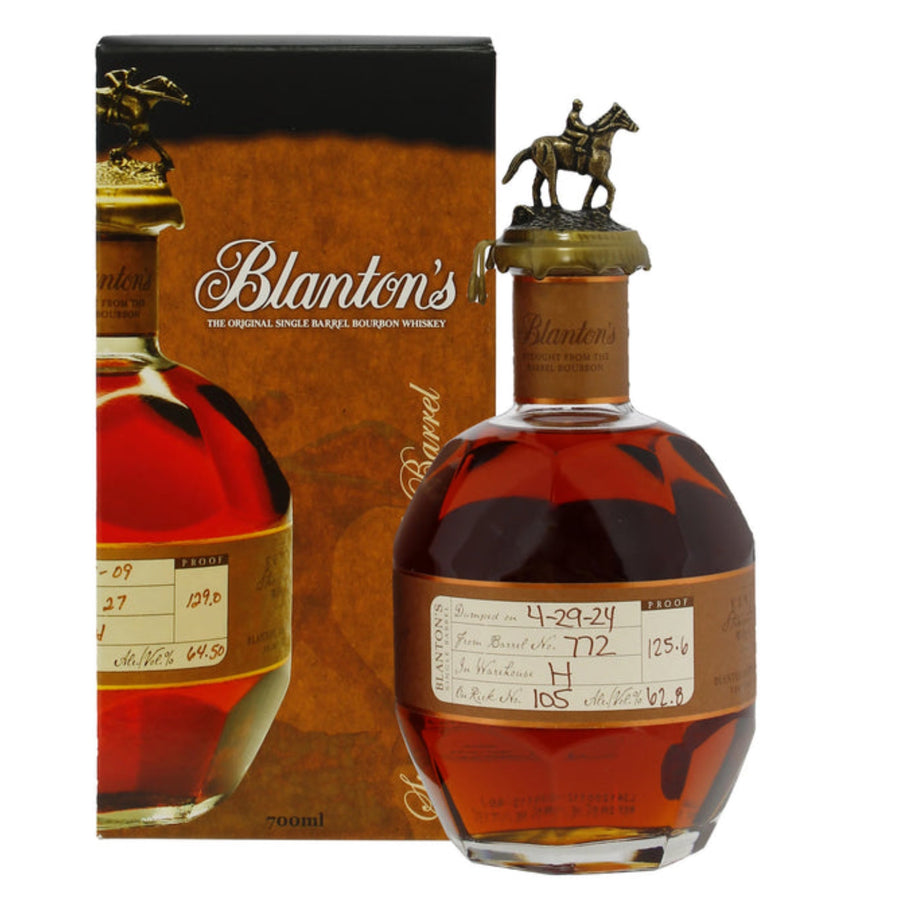 BLANTON'S Straight From The Barrel 2024 Edition Single Barrel Bourbon Whiskey 70cl 62.8%