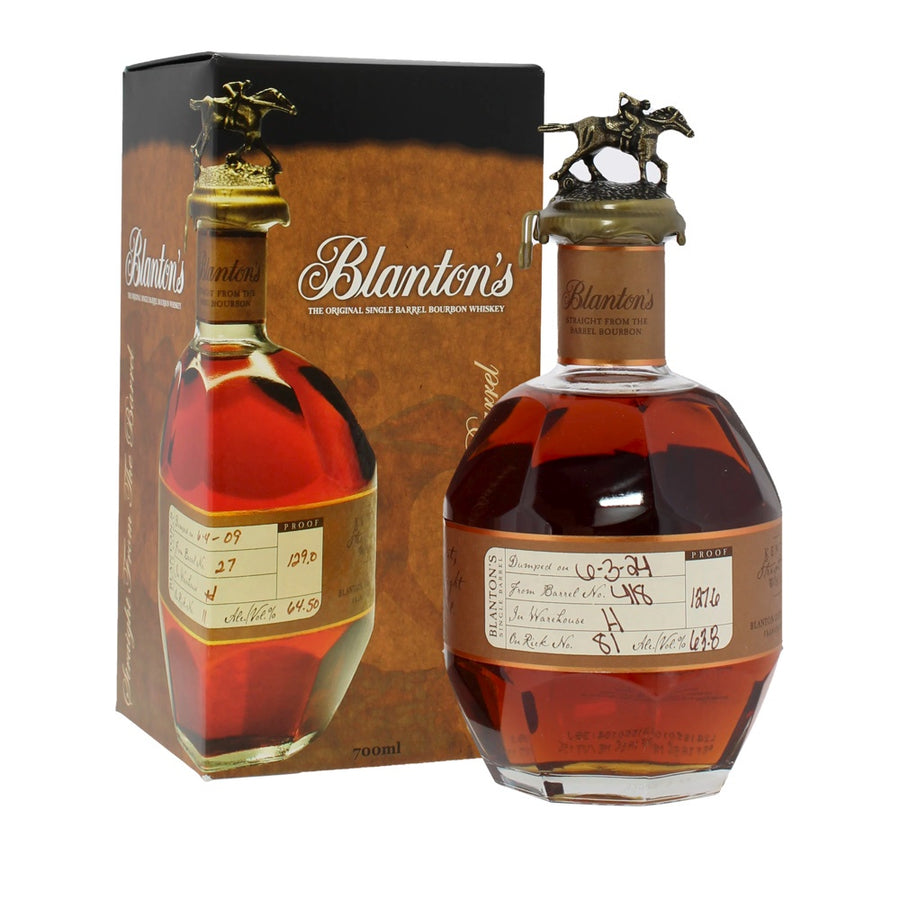 BLANTON'S Straight From The Barrel 2024 Edition Single Barrel Bourbon Whiskey 70cl 63.8%