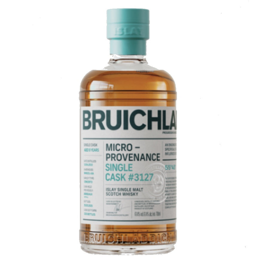 BRUICHLADDICH Micro-Provenance Single Cask #3127 Islay Single Malt Scotch Whisky 70cl 61.4%