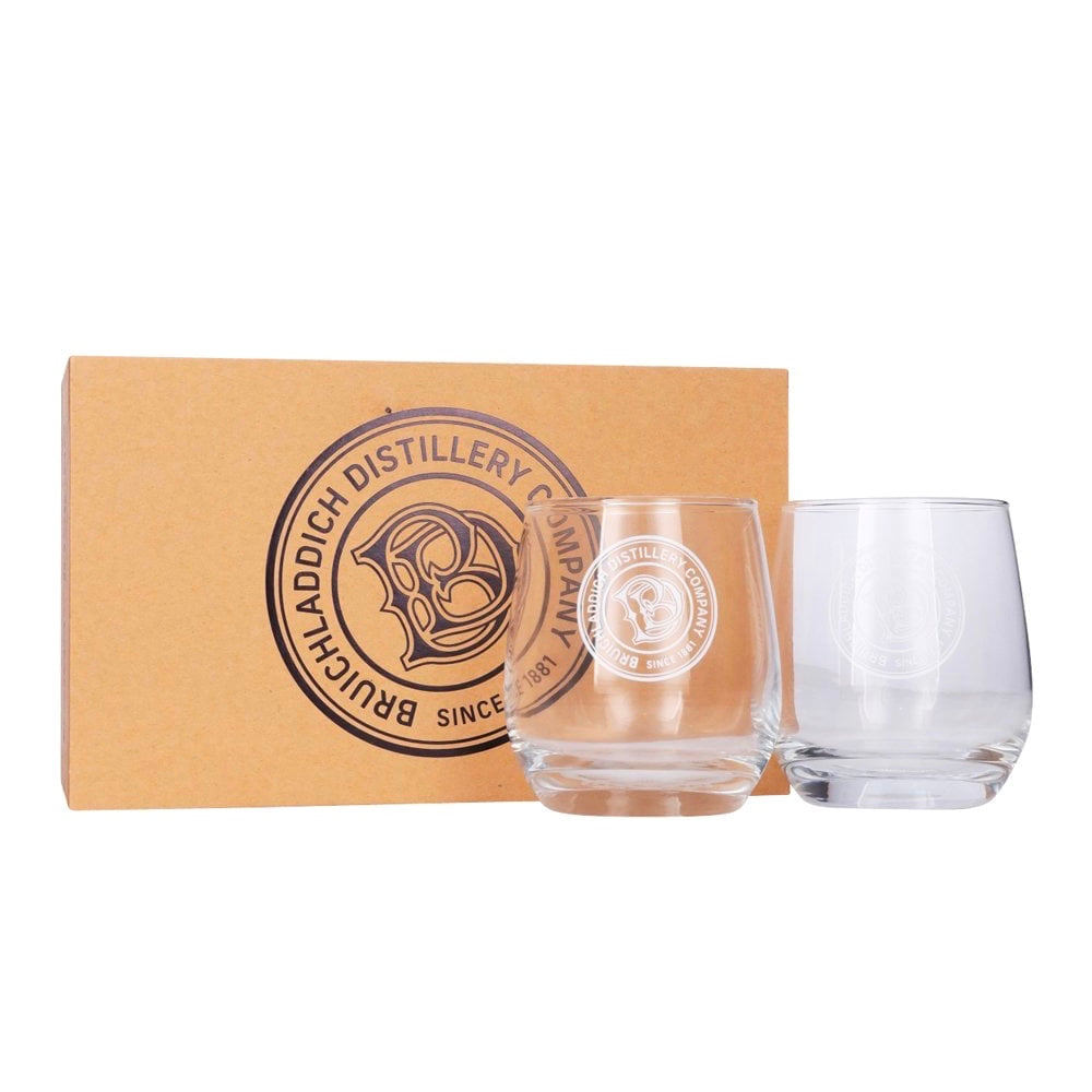FREE BRUICHLADDICH BRANDED WHISKY GLASS IN A GIFT BOX (Set of 2)