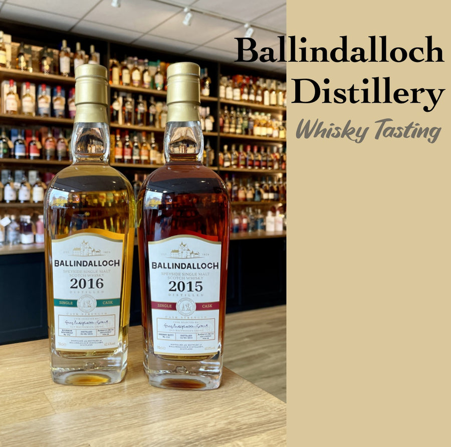 Ballindalloch Distillery Whisky Tasting – 7:30pm on Friday, 23 May