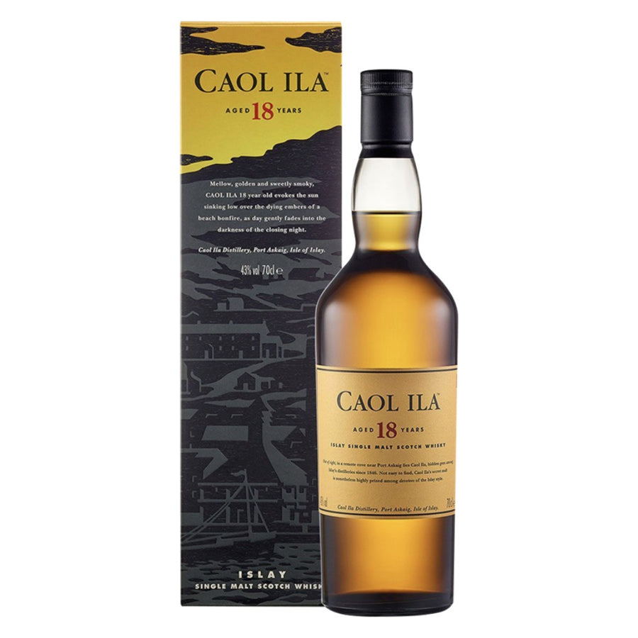 CAOL ILA 18 Year Old Islay Single Malt Scotch Whisky 70cl 43%