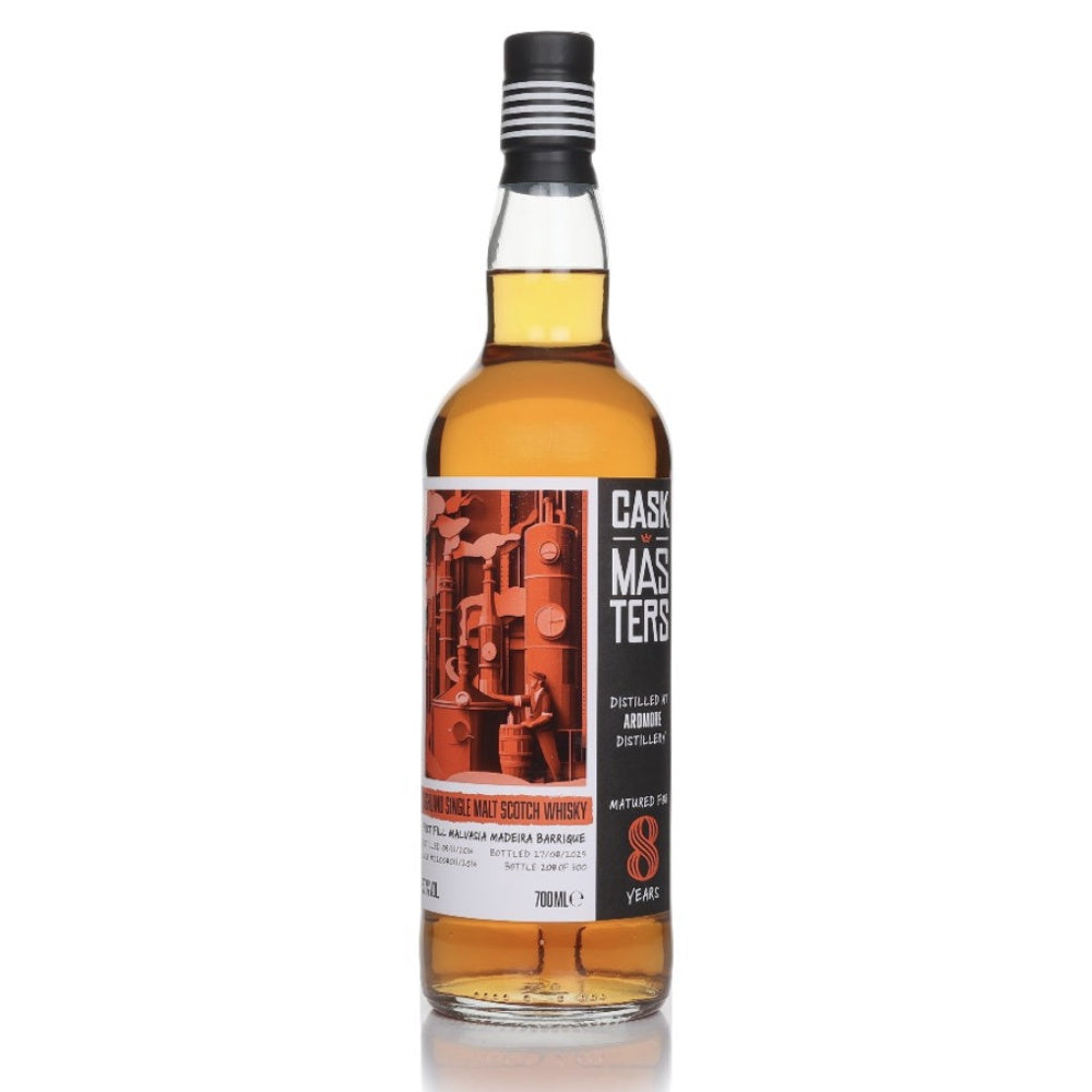 CASK MASTERS Ardmore 2016 8 Year Old Highland Single Malt Scotch Whisky 70cl 57.1%