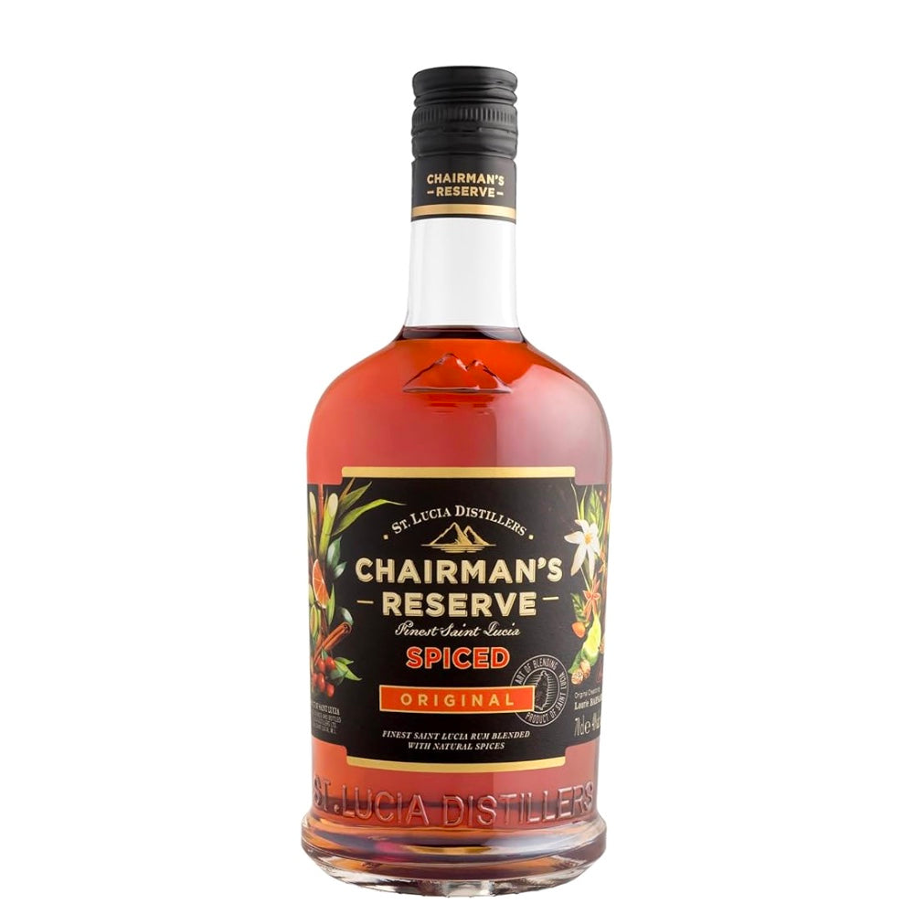 CHAIRMAN'S RESERVE Original Spiced Finest Saint Lucia Rum 70cl 40%