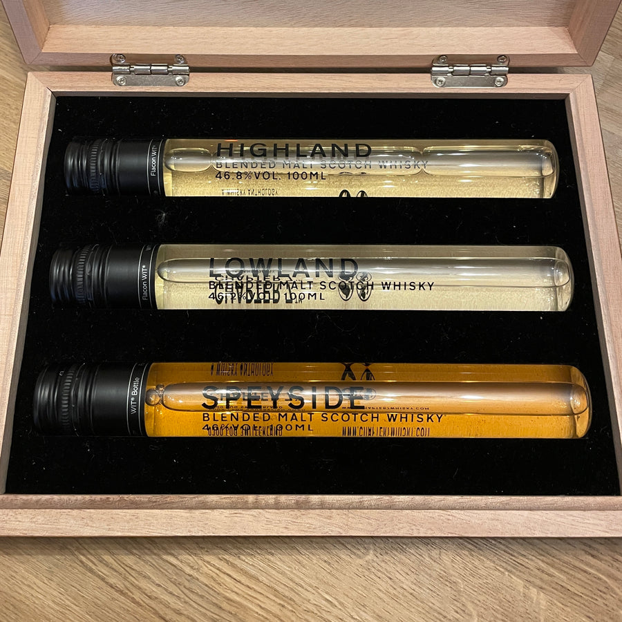 CHAPTER 7 Blended Malt Scotch Whisky 3 x 10cl GIFT PACK