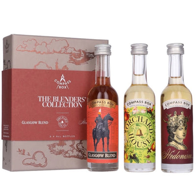 COMPASS BOX The Blenders' Collection Scotch Whisky 3 x 5cl MINIATURE GIFT PACK