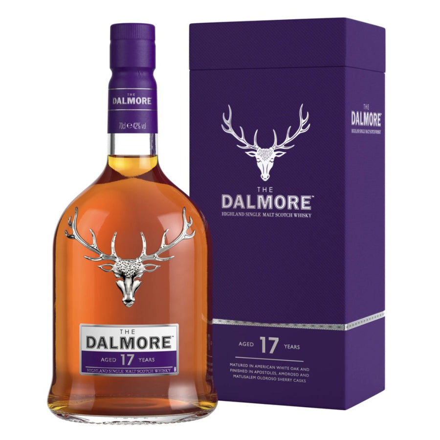 DALMORE 17 Year Old Highland Single Malt Scotch Whisky 70cl 42%