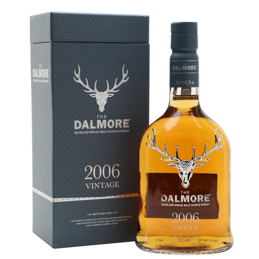 DALMORE 2006 Vintage 2024 Release Highland Single Malt Scotch Whisky 70cl 47.2%