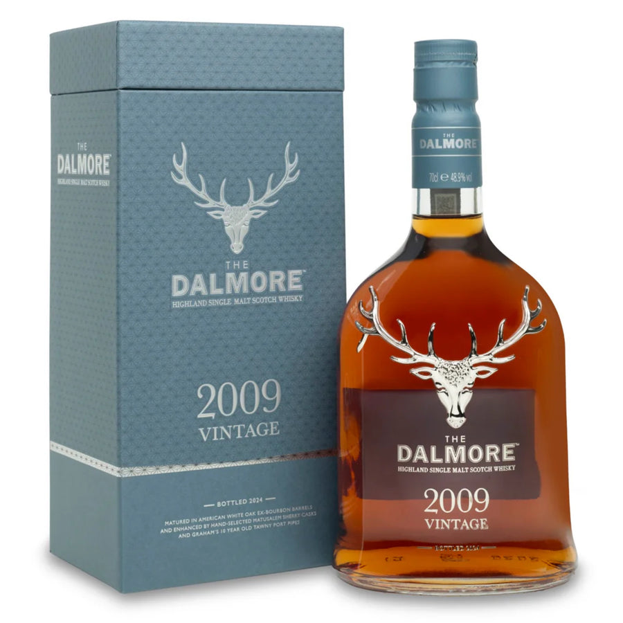 DALMORE 2009 Vintage 2024 Release Highland Single Malt Scotch Whisky 70cl 48.9%