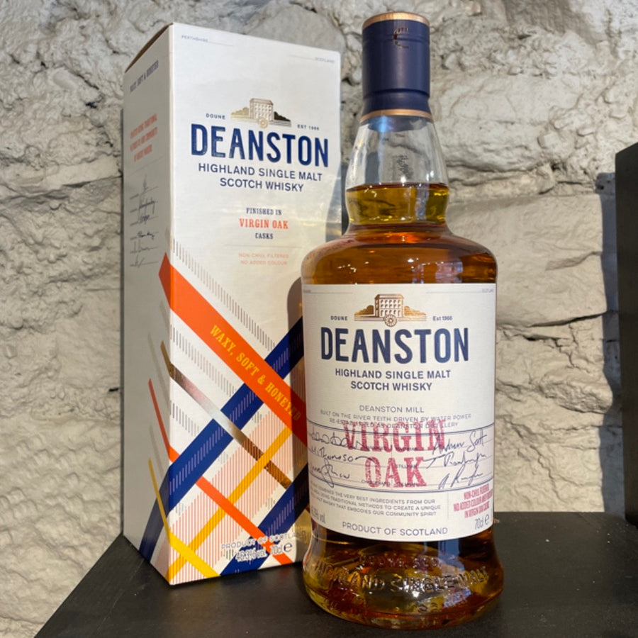 DEANSTON Virgin Oak Highland Single Malt Scotch Whisky 70cl 46.3%