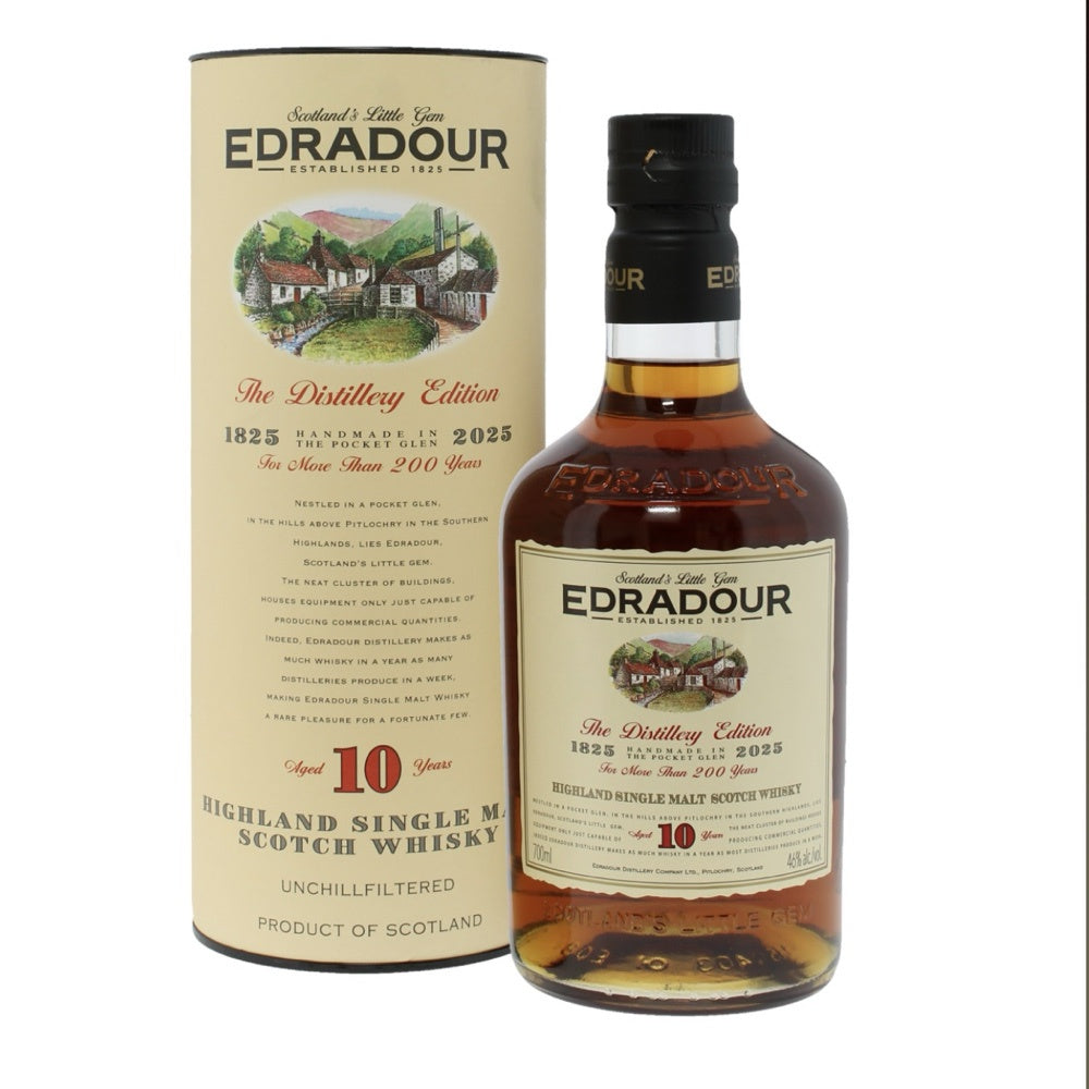 EDRADOUR 10 Year Old The Distillery Edition Highland Single Malt Scotch Whisky 70cl 46%