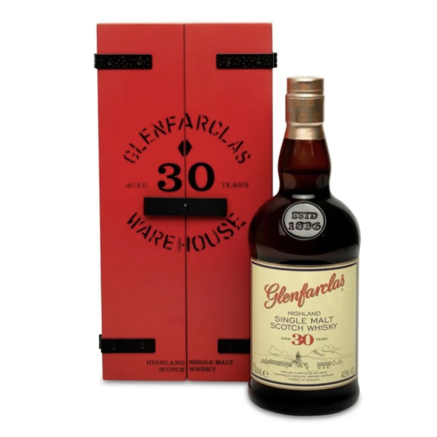 GLENFARCLAS 30 Year Old Speyside Single Malt Scotch Whisky 70cl 43%