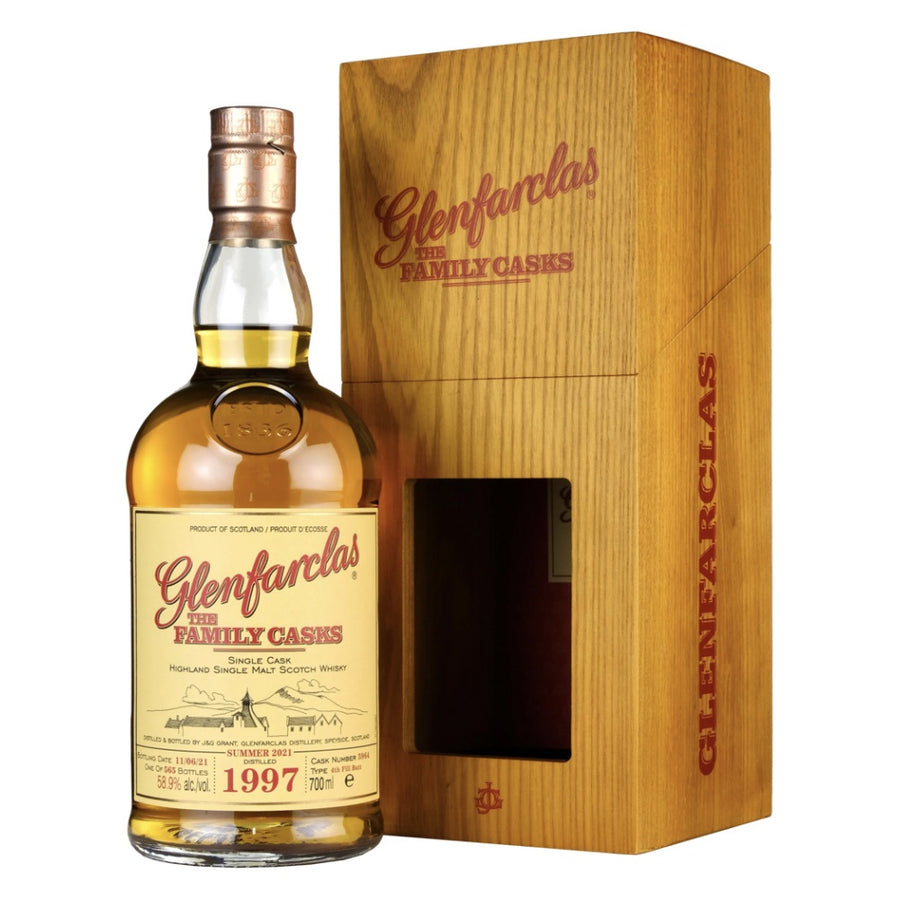 GLENFARCLAS The Family Casks 1997 (Cask No 5964) Speyside Single Malt Scotch Whisky 70cl 58.9%