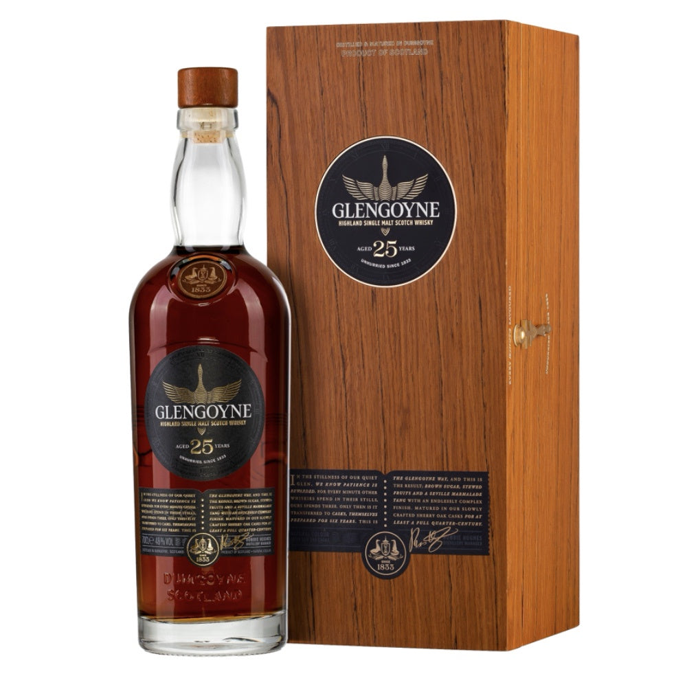 GLENGOYNE 25 Year Old Highland Single Malt Scotch Whisky 70cl 48%