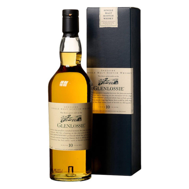 GLENLOSSIE 10 Year Old Flora & Fauna Speyside Single Malt Scotch Whisky 70cl 43%