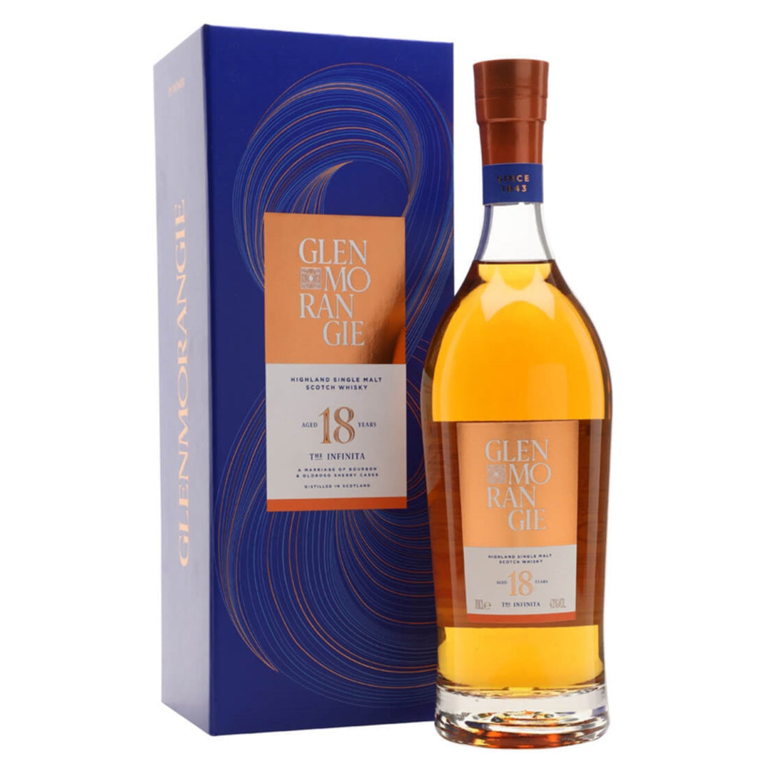 GLENMORANGIE 18 Year Old The Infinita Highland Single Malt Scotch Whisky 70cl 43%