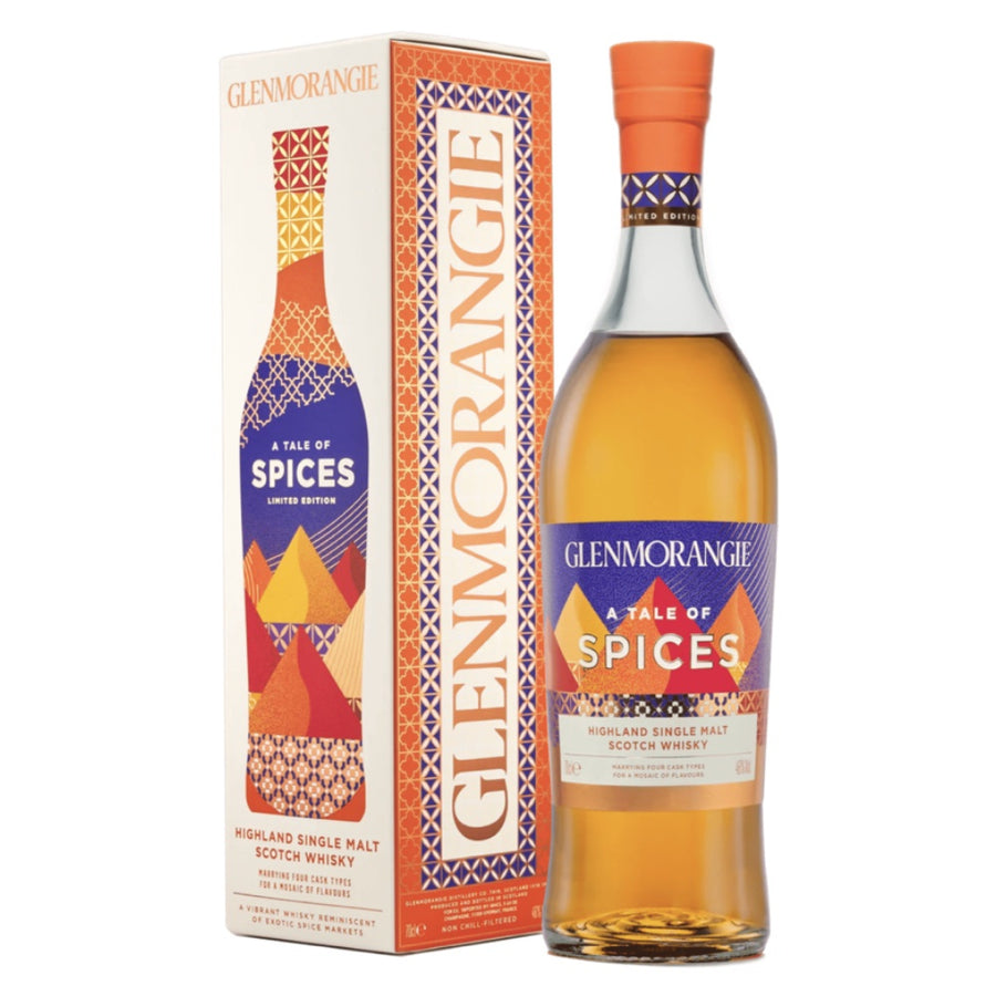 GLENMORANGIE A Tale of Spices Limited Edition Highland Single Malt Scotch Whisky 70cl 46%