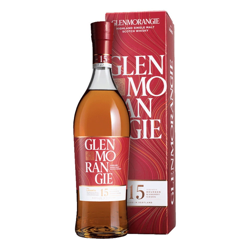 GLENMORANGIE Lasanta 15 Year Old Highland Single Malt Scotch Whisky 70cl 43%