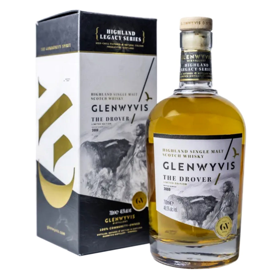 GLENWYVIS The Drover Highland Single Malt Scotch Whisky 70cl 46.5%