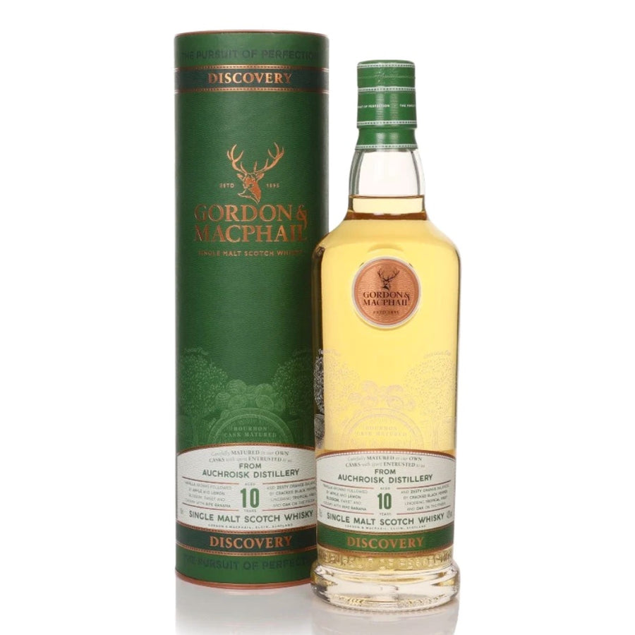 GORDON &amp; MACPHAIL Discovery Auchroisk 10 Year Old Single Malt Scotch Whisky 70cl 43%