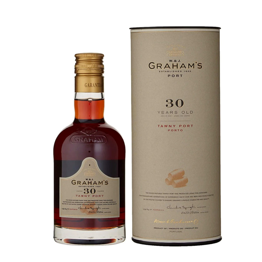 GRAHAM'S 30 Years Old Tawny Port 20cl 20% - IN A BRANDED GIFT TUBE