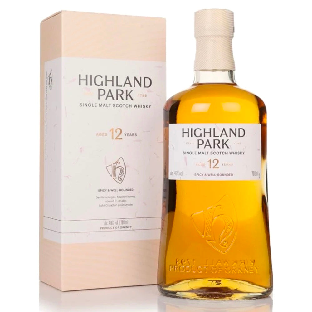 HIGHLAND PARK 12 Year Old Viking Honour Single Malt Scotch Whisky 70cl 40%